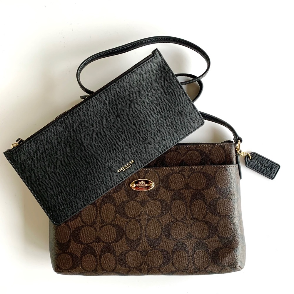 🚫SOLD🚫 NWT Coach F52657 East West Crossbody Bag - Picture 2 of 7